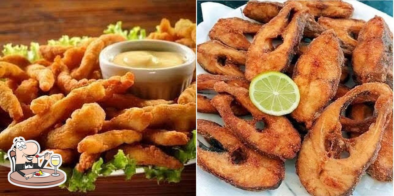 Comida em Taberna dos Piratas