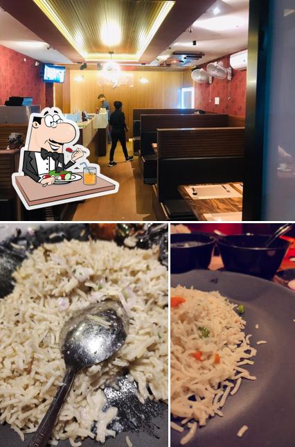 The restaurant's food and interior