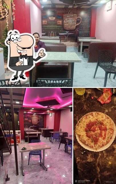 The photo of K G N Bakers And Cafe’s interior and food