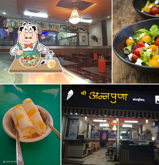 Greek salad at Shree Annapurna Coldrinks and snacks