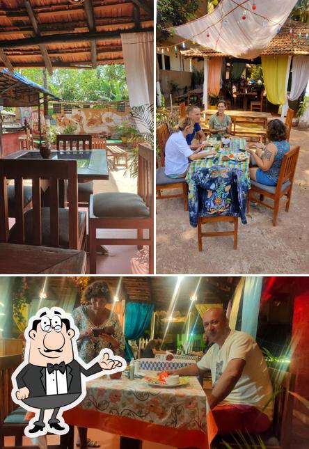 The interior of Soma Santripti Restaurant