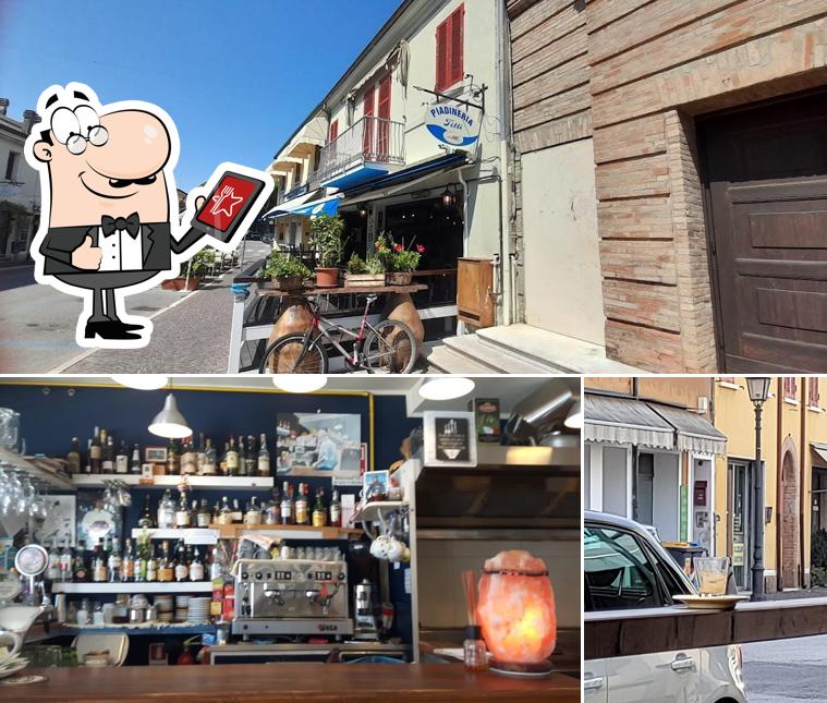 Tra le diverse cose da Dalla Titti si possono trovare la esterno e bancone da bar