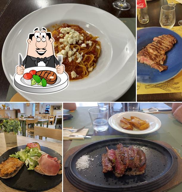 Bistecca al Ristorante Cacio & Peppe