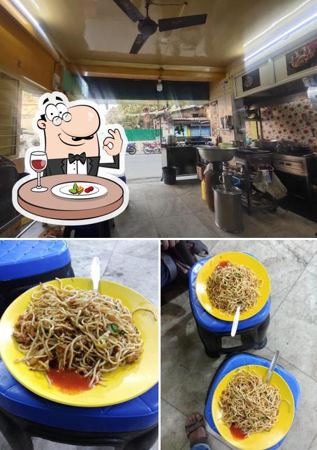 Take a look at the image showing food and interior at Swarup Chinese Cuisine