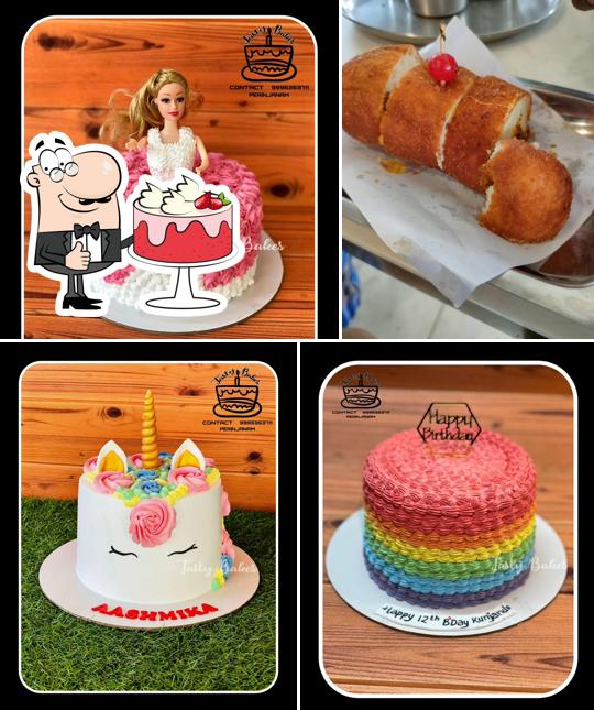 Red velvet cake at Tasty Bakes