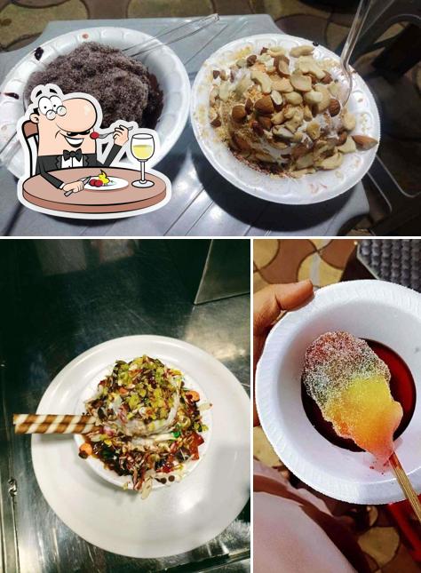 Food at Rajwadi Malai Gola