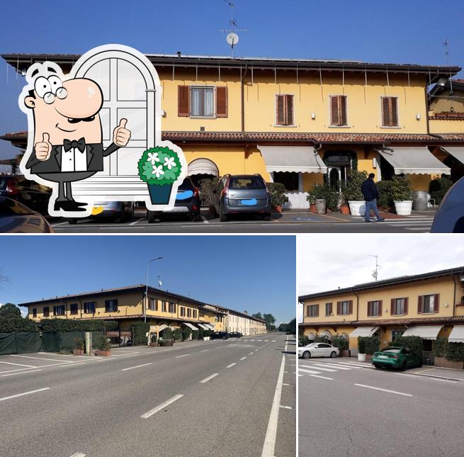 Goditi la vista dagli esterni di Cascina Bianca