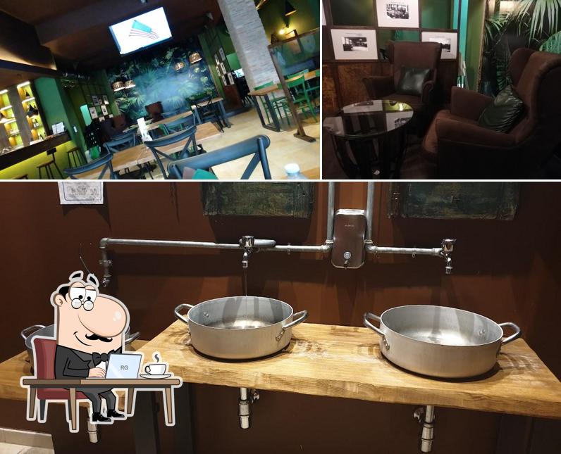 Gli interni di Kasa falese