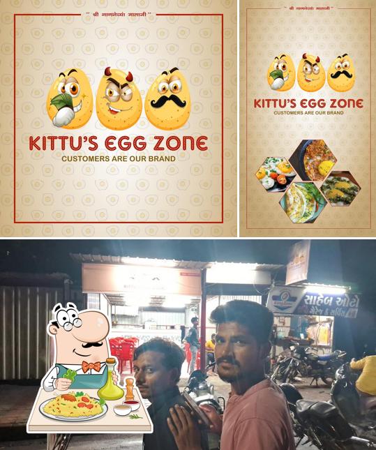 The image of Kittu's Egg Zone’s food and exterior