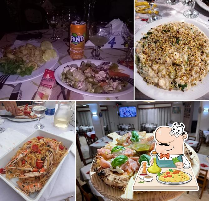 Platti al Ristorante Pizzeria Gourmet Lo Scoglio di Santa Lucia Sciacca