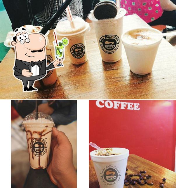 You can order a drink from the menu