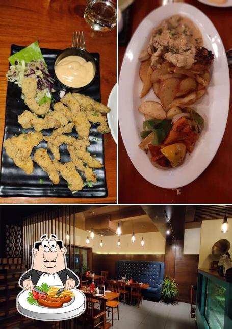 The restaurant's food and interior