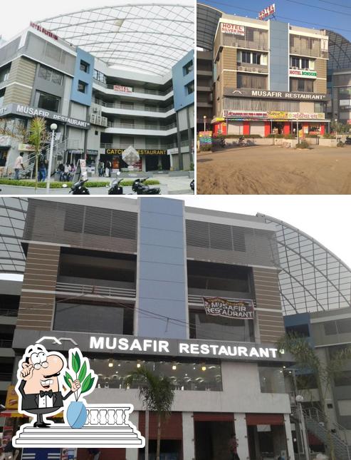 Check out how Musafir Restaurant & BANQUET looks outside