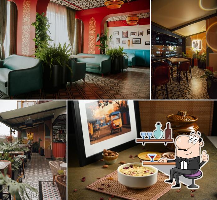 The interior of Be Luru - Craft Kitchen & Bar