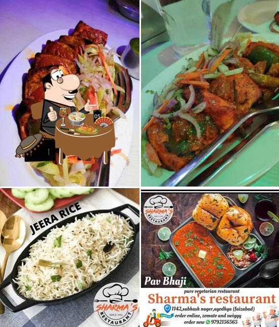 Meals at Sharma Restaurant