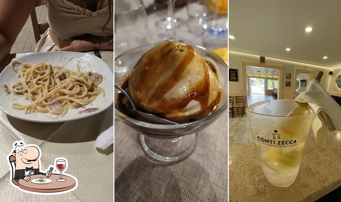 Platti al Trattoria Le Romanelle