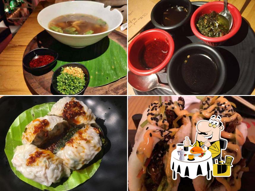 Food at Ping's Cafe Orient