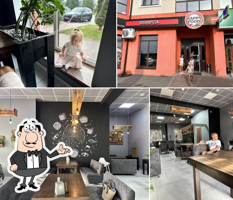 Voici l’image affichant la intérieur et extérieur sur Happy Food