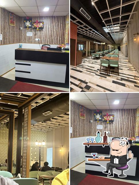 The interior of Hotel Sankalp Family Restaurant