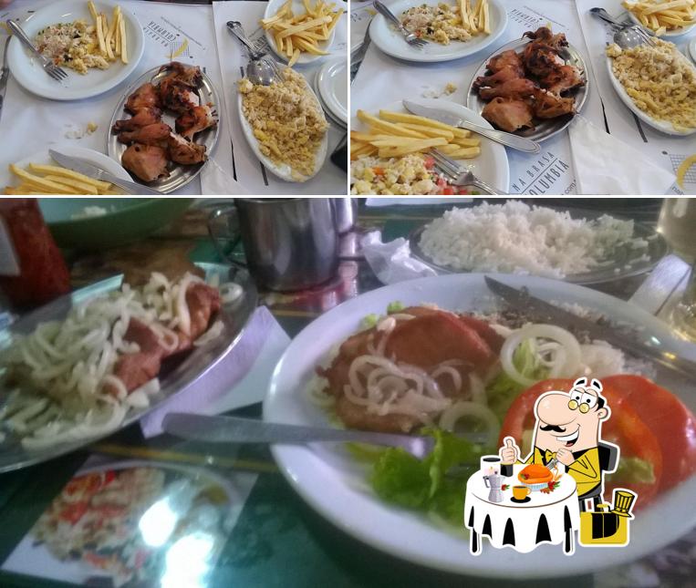Platos en Na Brasa Columbia - Tijuca