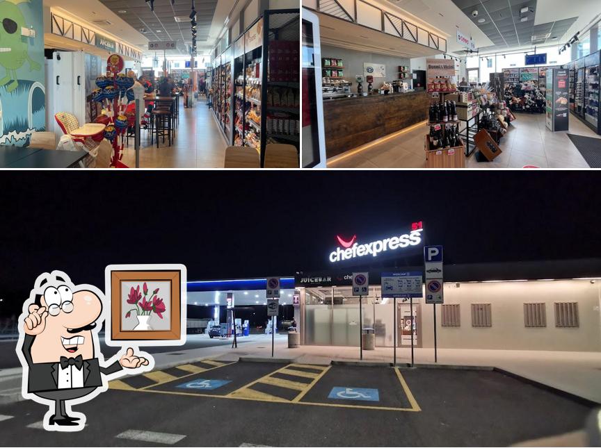 Chef Express - Sile Est 51 si caratterizza per la interni e esterno