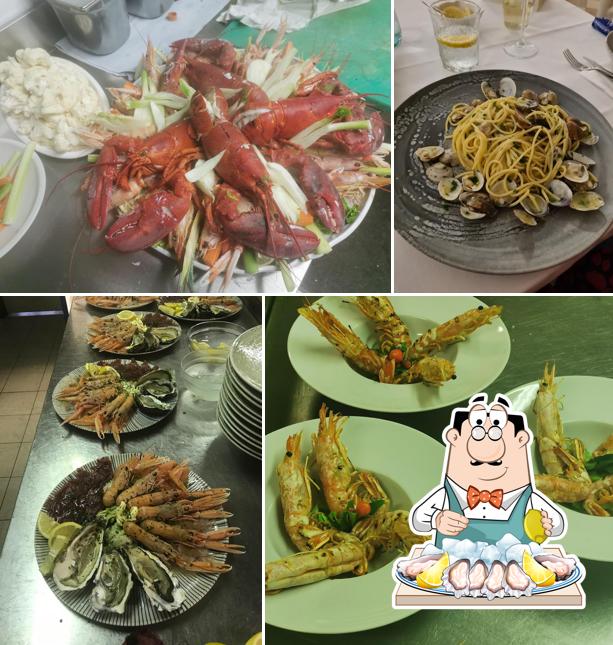 Ordina la cucina di mare a Nuovo inizio