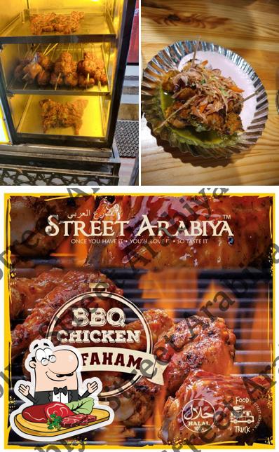 Street Arabiya Studio offers meat dishes