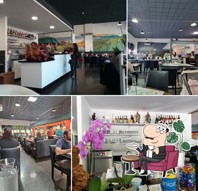 Installez-vous à l'une des tables de SUNRISE