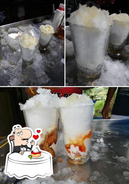 Cherikas Ice Cube offers a range of desserts