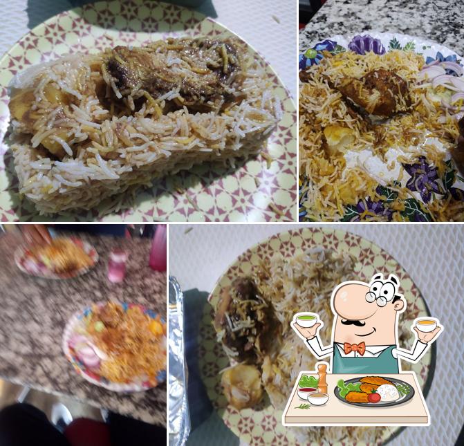 Food at Haji Biryani