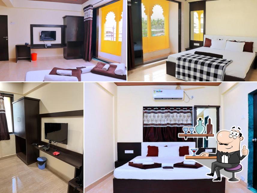 The interior of Hotel Sea Royal Palace