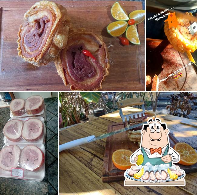 Irmãos JW - Bar Petiscaria - TORRESMO ENROLADO - TORRESMO DE ROLO