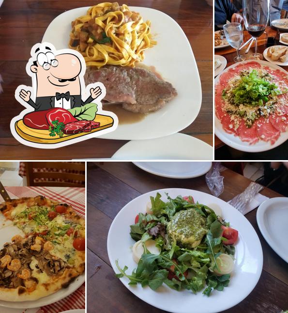 Carpaccio de carne em Da Carmine Pizzaria