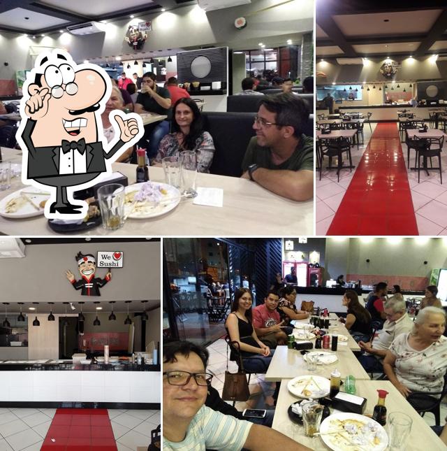 O interior do KYOTO Temakeria