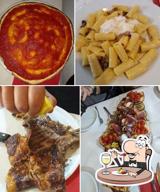 Rigatoni al Trattoria Pizzeria Bisteccheria "dalla padella alla brace"