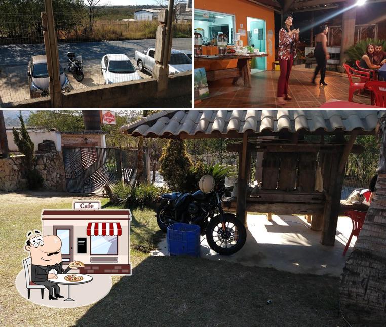 Esta é a foto ilustrando exterior e interior no Restaurante Cozinha Real