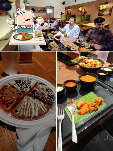 The picture of Southern Express Cafe South Bopal’s food and interior