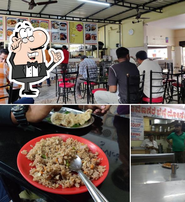 The interior of Davangere Benne Dose