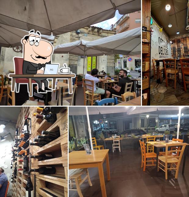 Dai un'occhiata agli interni di Officine del Cibo