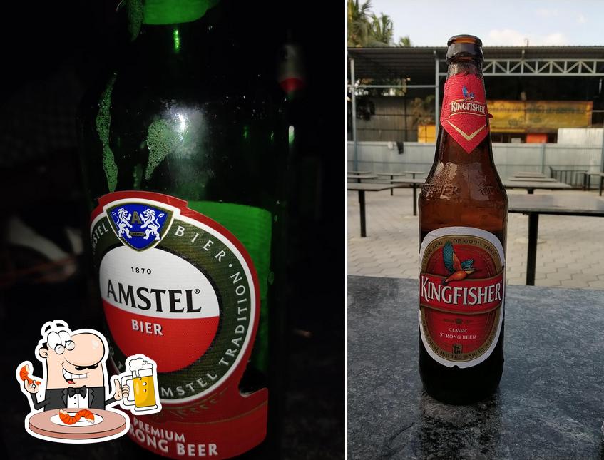 Order a pint of light or dark beer