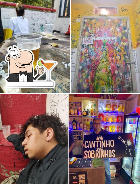 A imagem a Tia da Pinga’s bebida e comida