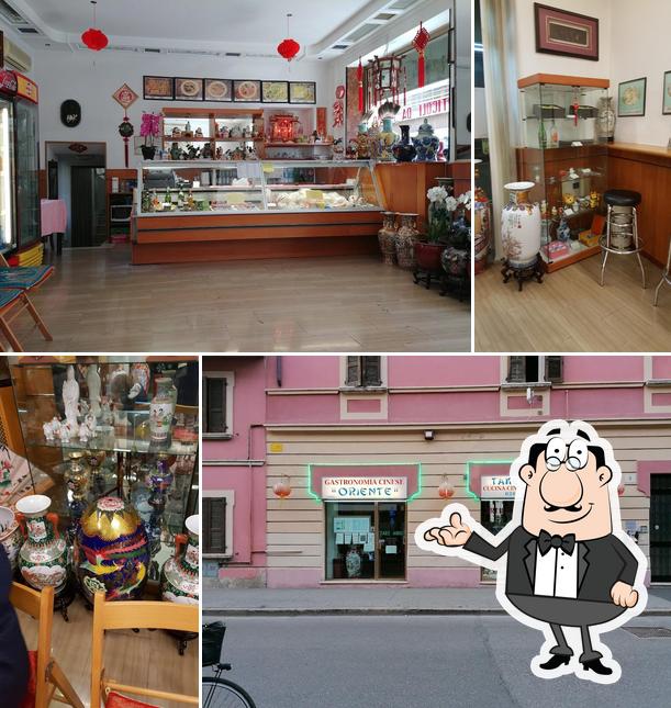 Gli interni di Rosticceria "Oriente"