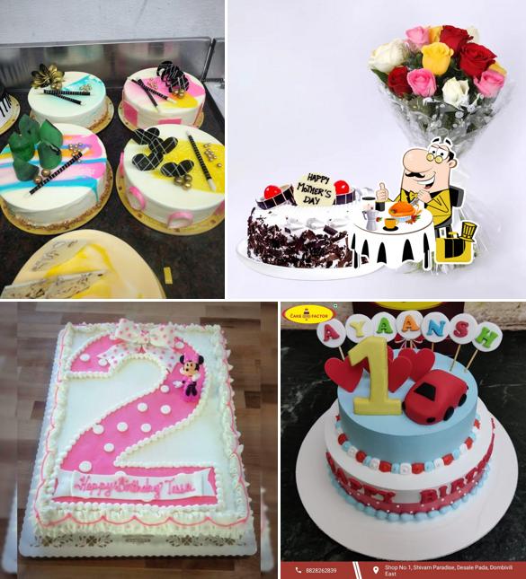 Food at The cake factor