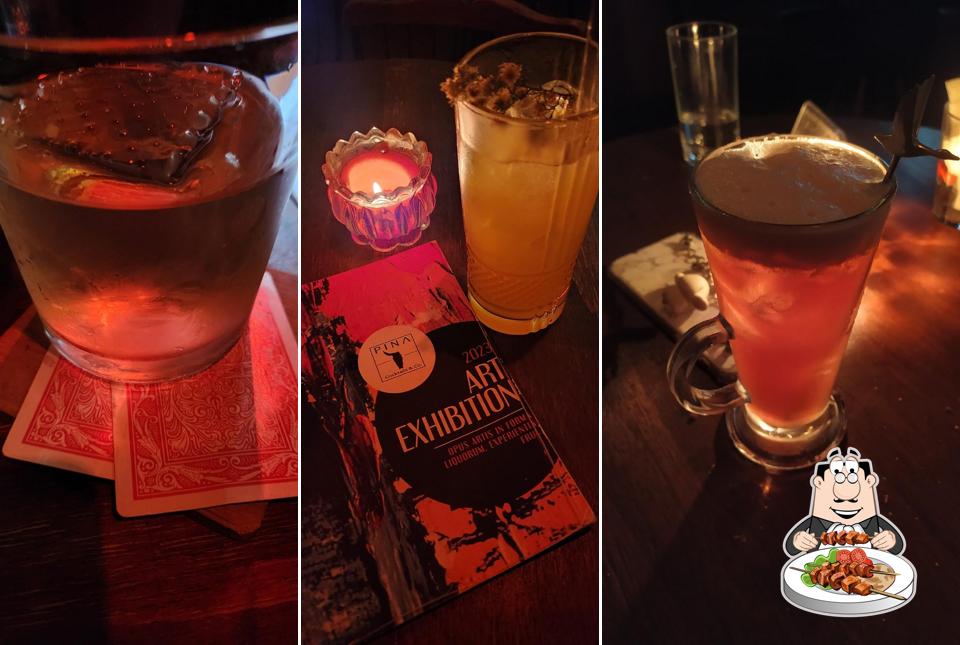 Platos en Pina Cocktails & Co