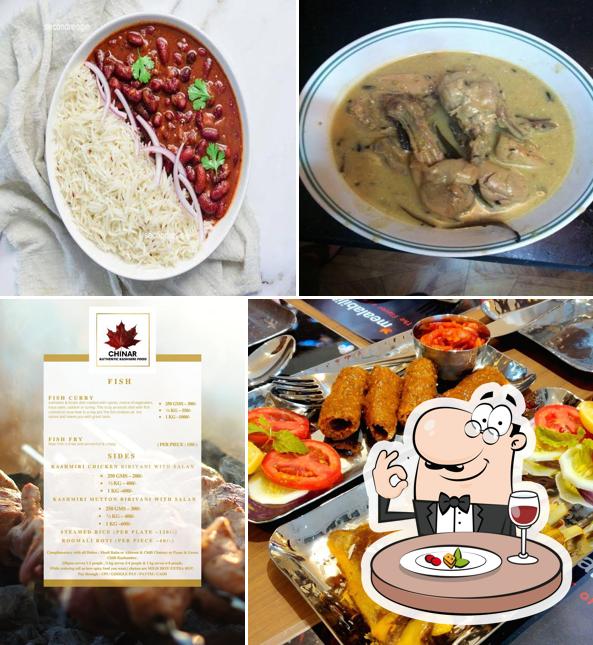 Food at Chinar Kashmiri Wazwan (Authentic Kashmiri Food)