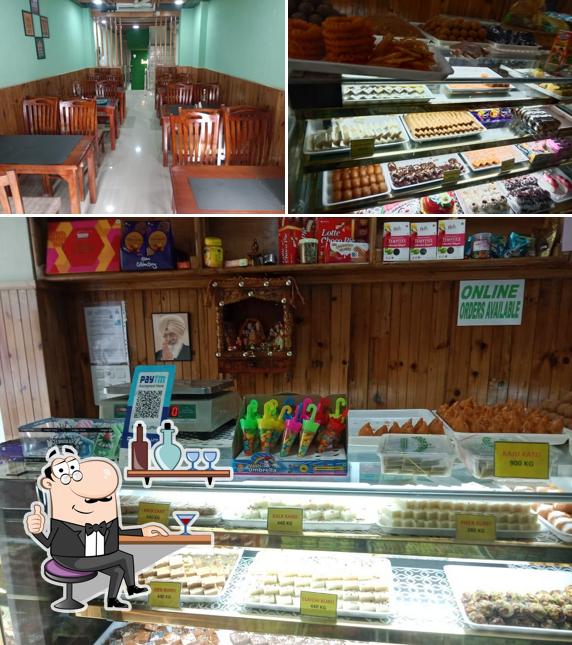 The interior of Sanik misthan sweet shop