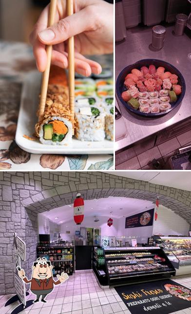 Sushi Daily Arma Di Taggia si caratterizza per la cibo e interni