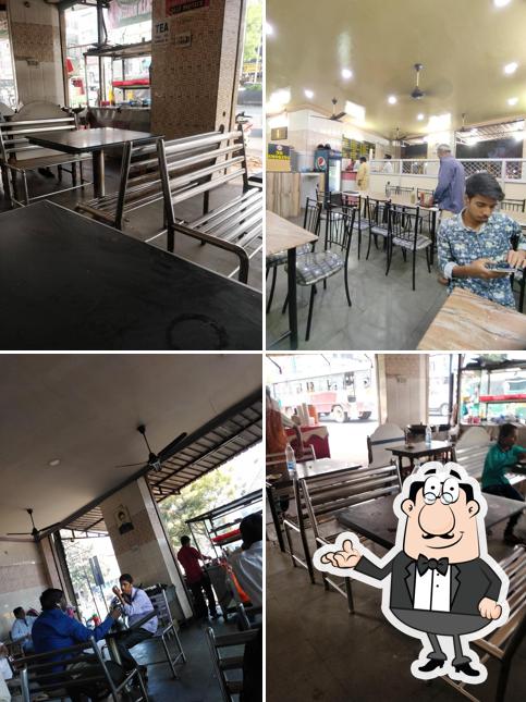 The interior of Star Cafe