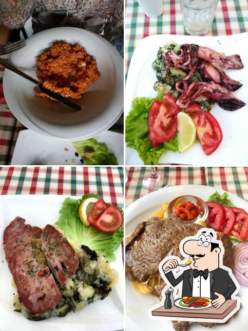 Cibo al Trattoria Colosseum