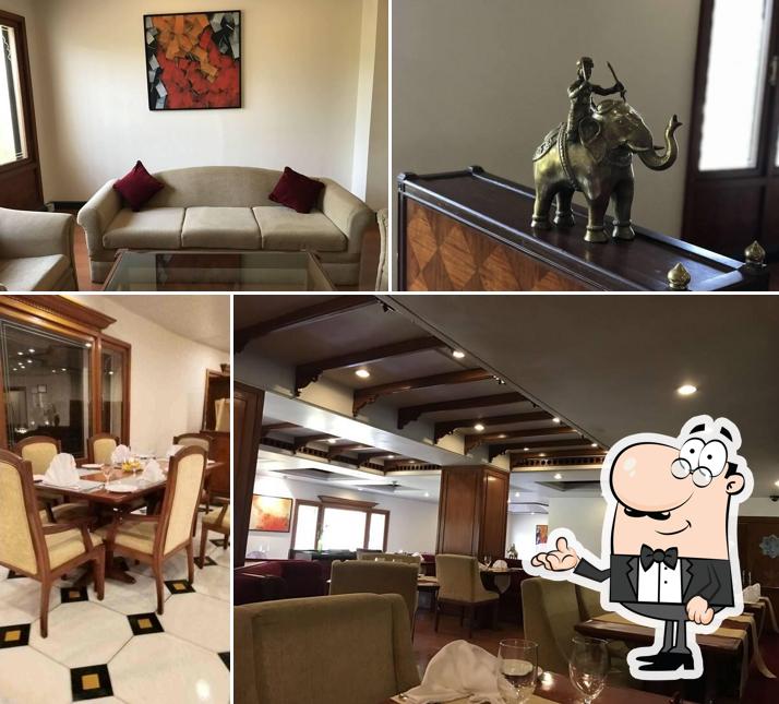 The interior of Panchratna Restaurant - Gateway Nashik